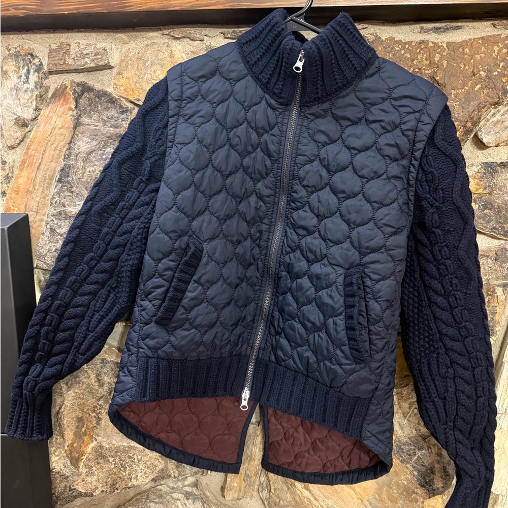 GUC Veronica Beard XS mixed media jacket - Picture 2 of 3